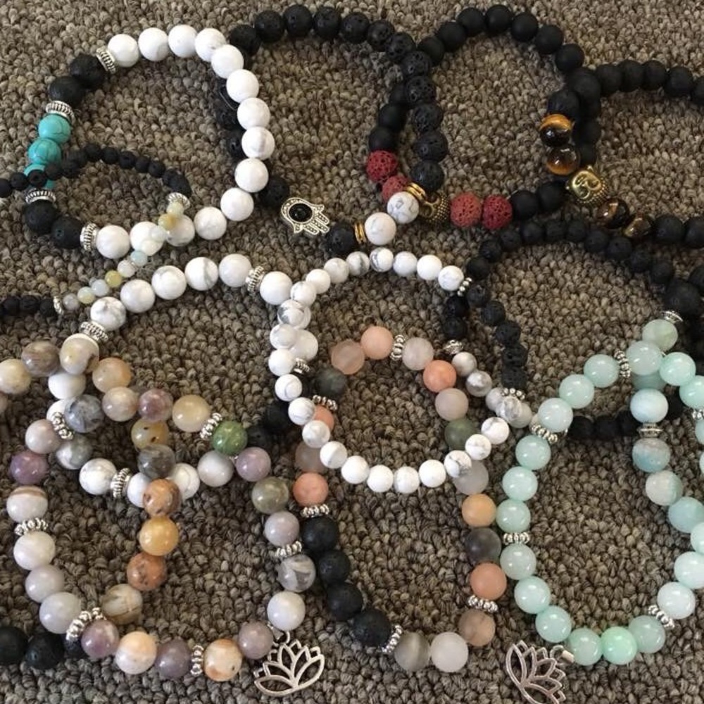 Lava Bead Braclets